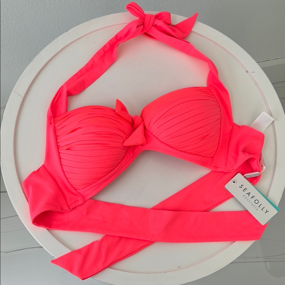 Seafolly SF Goddess Soft Cup Halter  Bikini Top